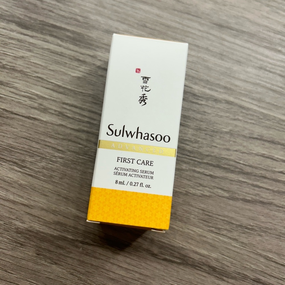 5 for $20😍Sulwhasoo Advanced First Care Activating Serum Deluxe Sample